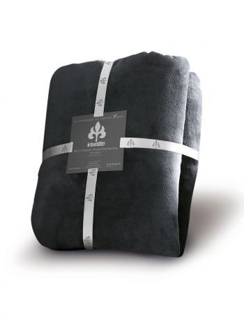 Microfaser Kuscheldecke Uni Relax 8900-11 anthra