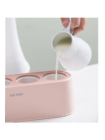 23 cm Küche Eiswürfelform Silikon Wiederverwendbare Eis am Stiel Maker Diy Eis Werkzeug Küche Form (rosa) [kostenloser Versand]